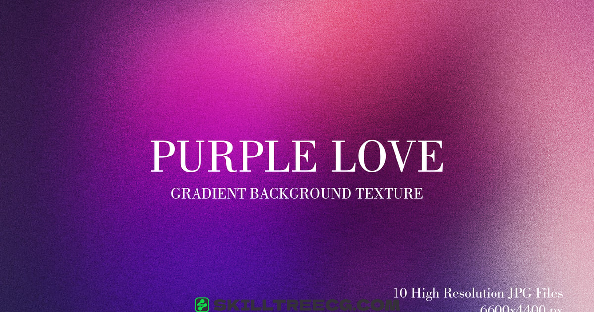 Purple Love Gradient Background Texture（723899）-技能树